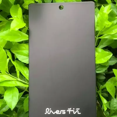 Smooth coating sample