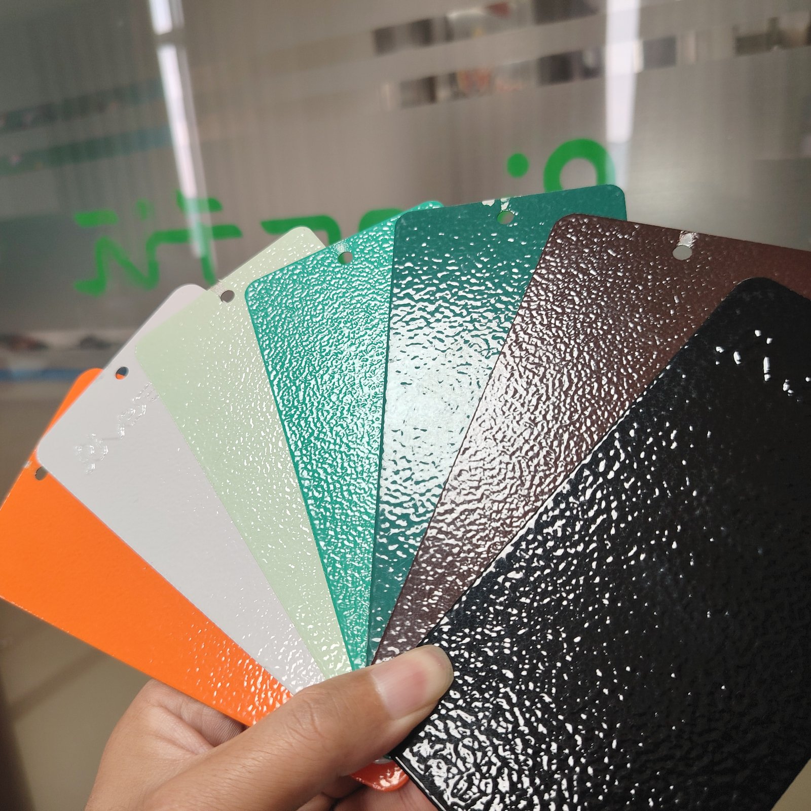 Wrinkle texture powder coating